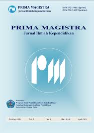 Persepsi siswa tentang pola interaksi guru dalam pembelajaran matematika siswa kelas vii smp negeri 1 purworejo tahun pelajaran 2014 / 2015. Prima Magistra Jurnal Ilmiah Kependidikan