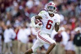 The dude absolutely dominated the college football landscape he recorded a resounding 22 receptions for 314 yards and five touchdowns in those two games. 2020 Heisman Trophy Odds Alabama Receiver Devonta Smith Picks