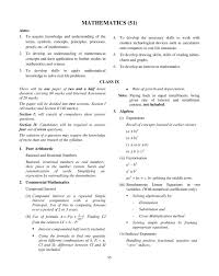 Icse is actually indian certified of secondary education & isc is an. Icse Class 10 Mathematics Syllabus 2021