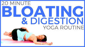 20 Minute Yoga For Digestion Bloating Sarah Beth Yoga Youtube In 2020 Digestion Yoga Yoga Detox 20 Minute Yoga