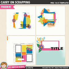 Create an exceptional digital ebook with minimal effort. Digital Scrapbooking Freebies Kate Hadfield Designs