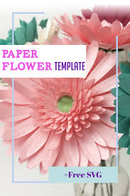 Download How To Make Paper Gerbera Daisies Paper Flower Template Paper Flower Tutorial Paper Flowers Craft