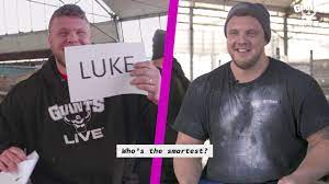Sinead stoltman ssm 18/19 wsm finalist pro strongman red white and blue youtube stoltmanbrothers myprotein link. Big Bro Vs Little Bro Luke Tom Stoltman Do Mr Mrs Youtube