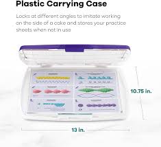 Either way, this pack of royal icing practice cake icing practice sheets : Buy Wilton Deluxe Practice Board Set For Cake Decorating Training Online In Taiwan B007e8kceu