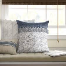 Sophisticated, cool and relaxed at the same time, this luxe pillow brings attitude and edge to any room. Farmhouse Rustic Throw Pillows Birch Lane