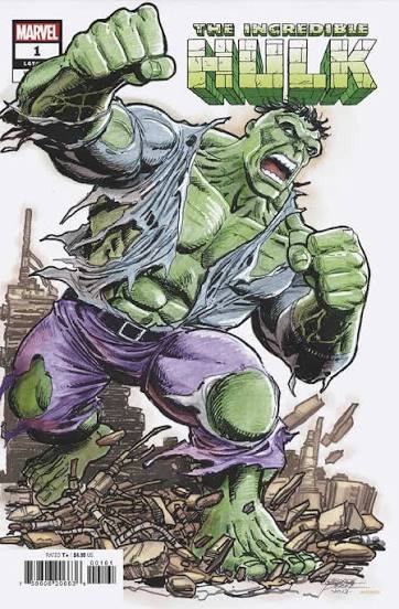 The Incredible Hullk #1 Perez Variant Cover