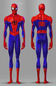Spider Man Into Spiderverse Spider Man Peter Parker Spiderman Comic Spiderman Spiderman Costume
