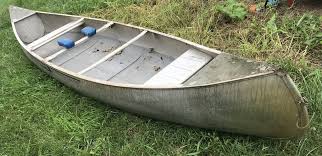 14 grumman lite weight aluminum canoe