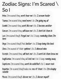 They love to help those around them and have a big heart. 12 Zodiac Signs I M Scared So I Cancer Zodiac Sign Zodiac Star Signs Zodiac Signs Cancer Zodiac Signs