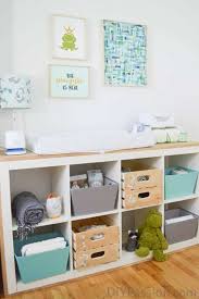 Pick the right changing table. Smart Diaper Station Organization Ideas And Printable Diapering Checklist Nursery Design Studio