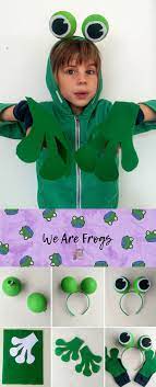 Easy No Sew Frog Costume Just So Festival 2017 Growing Spaces Frog Costume Animal Costumes For Kids Diy Costumes Kids