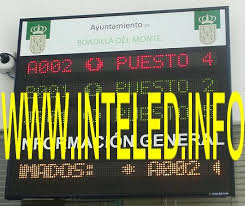 Pantalla Led Multi Linea Su Turno Pantallas Led Led Panel Led