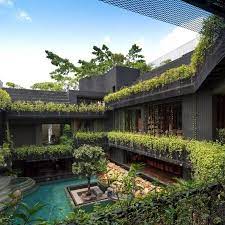 Courtyard Living Contemporary Houses Of The Asia Pacific By Charmaine Chan Courtyard House Chinese Courtyard House