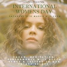 ✨ A Celebration of Women ✨ Join us for a soul-nourishing Leena Phoenix  International Women's Day Event