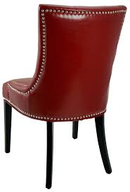 leather dining chairs, dining room