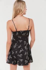 Urban Outfitters Out From Under Cut It Out Satin Bustier Bodysuit Uo Rhionne Floral Satin Mini Dress Urban Outfitters Urban Dresses Mini Dress Satin Mini Dress