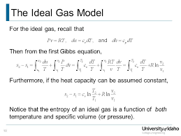 Jun 02, 2021 · by the clausius definition, if an amount of heat q flows into a large heat reservoir at temperature t above absolute zero, then the entropy increase is δ s = q / t. Department Of Mechanical Engineering Me 322 Mechanical Engineering Thermodynamics Lecture 19 Calculation Of Entropy Changes Ppt Download