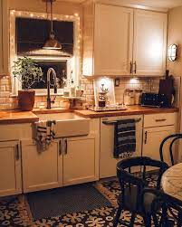 Lights Around The Window Just Bring Me Joy So Put A Little Strand Up No That S Not All I Kitchen Under Cabinet Lighting Lights Under Cabinets Kitchen Decor