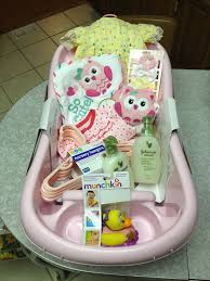 Bath seats, floats and supports. Baby Shower Bath Gift Basket Detachable Shower Head