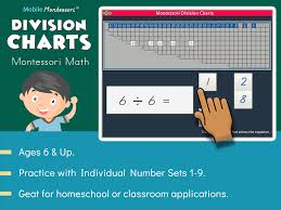 Division Charts Mobile Montessori