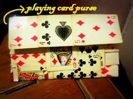 Allow users to create own profile: Playing Cards Purse How To Make A Paper Wallet Papercraft On Cut Out Keep