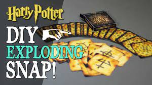 Welcome to our website for all exploding ___ wizarding card game played at hogwarts in which the cards suddenly explode during games. Diy Exploding Snap Deck Youtube