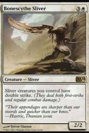 Each sliver is mediocre on its own, but grows more and more powerful with each one you add to the board. Modern Sliver Deck Mtg Amino