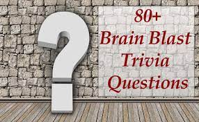 Ruby scalera 6 min quiz are you the champion. 80 Amazing Brain Blast Trivia Questions