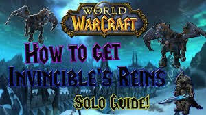 Original music by russel brower. World Of Warcraft How To Get Invincible S Reins Solo Lich King 25m Heroic Solo Mount Guide Youtube