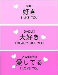 How To Say I Like You I Really Like You And I Love You In Japanese Japanese Language Learning Japanese Words Japanese Language