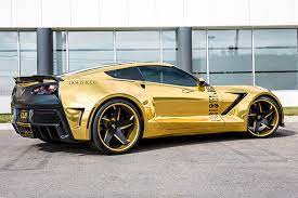 1972 was the last year the corvette had front and rear chrome bumpers. This Gold Widebody Corvette On Forgiatos Would Make Goldmember Blush