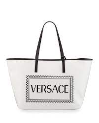 Versace 90s Logo Small Tote Bag Small Tote Bags Small Tote Tote Bag