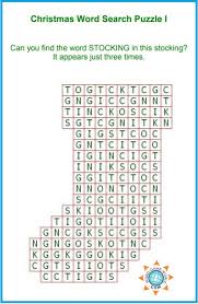 Find and circle the words in the word search puzzle and number the pictures. Unique Christmas Word Games For You