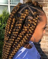 Jumbo box braids is one of the best hairstyles ever! 47 Amazing Lemonade Jumbo Box Braids Hairstyles We Love To Try Fashionuki