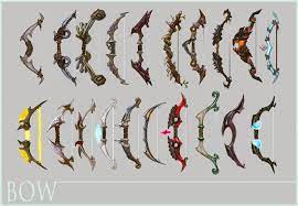 Fantasy bow accessories set for sim 3. Image Result For Fantasy Bow Designs Bow Design Bows Weapon Concept Art