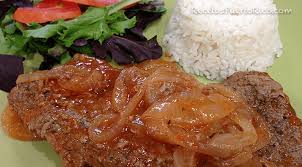 Bistec En Salsa Roja Puerto Rico Bistec Encebollao En Salsa Recetaspuertorico Com Bistec En Salsa Bistec De Res Recetas Arroz Con Sabor