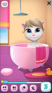 Even when the game is off, you still hear the cry whenever angela is hungry or sleepy. My Talking Angela Download