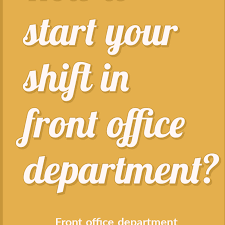 Whether you're filling in for someone. Front Office Staff Shifts Handover Tips Bookingvision Hotel Management Front Office Hotel Brochure