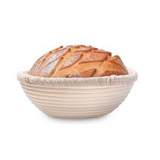 For the second rise shape your bread and add a more flour on and put it in the banneton. Round Lined Banneton Bread Proofing Basket War Eagle Mill