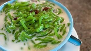 Es cendol tepung kanji siap dinikmati. 9 Cara Membuat Cendol Dawet Beras Kanji Sagu Hunkwe Dan Dawet Ayu Warna Hijau Dan Gula Merah Diadona Id