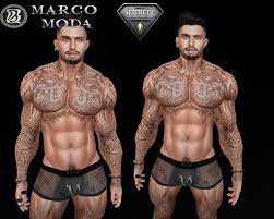 Maoris are a staunchly proud people, who take their culture very seriously. Second Life Marketplace Maori Tattoo Dark Faded