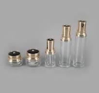 Straight Round Vase Cosmetic Packaging of Cream Jars and Cosmetic Containers
