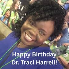Happy Birthday to the wonderful Dr. @traci.harrell.bigger.than.me today  getting another year wiser! Check out Traci Mondays at 6 pm PT live with  her empowerment show Better Together & Living Powerfully