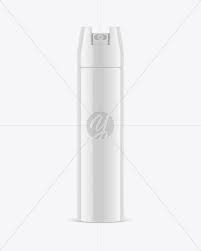 Download Matte Pepper Spray Mockup In Can Mockups On Yellow Images Object Mockups PSD Mockup Templates