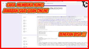 Check spelling or type a new query. Cara Hack Google Form Ujian Hutomo