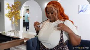 Horny ebony BBW Dallas Playhouse serving a big throbbing white dick photos