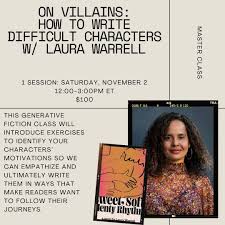 Laura Warrell is the author of Sweet, Soft, Plenty Rhythm, a finalist for  the PEN/Faulkner Award for Fiction and the Barnes & Noble Discover Prize,  and long-listed for the Andrew Carnegie Medal