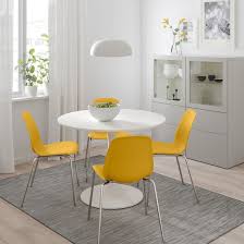 Esta pieza es isla por un lado y mesa de comedor en el otro. Docksta Table White White In 2020 Ikea Table Home Decor