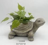 Turtle Shape Design Flower Pot for Home Garden Decoration