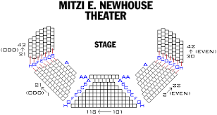 mitzi e newhouse theater playbill